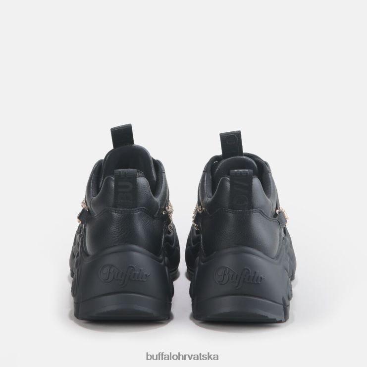 crna sa zlatnim lancem Buffalo binary chain trainer low vegan |tenisice TDD6T347